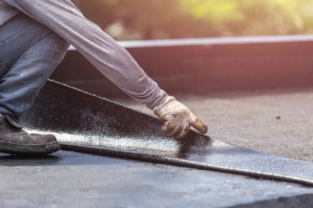 Professional Crawl Space Encapsulation technician working in Lodi, OH